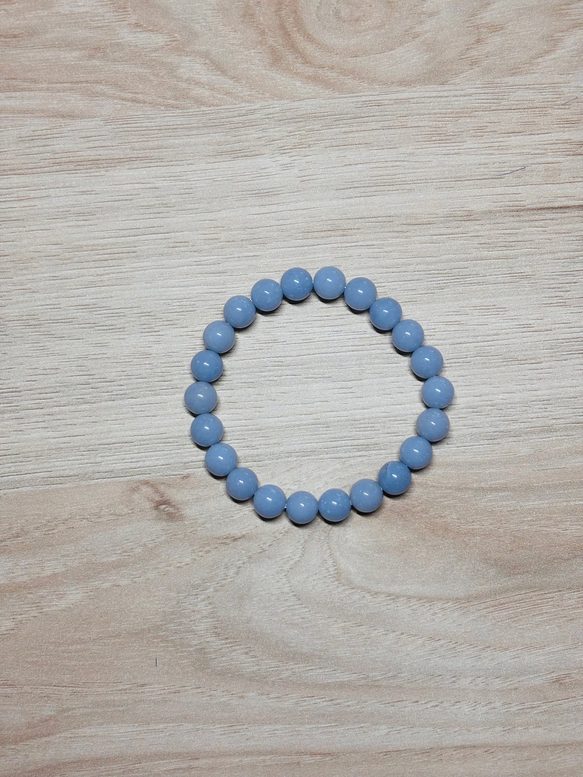 Bracelet en Angélite – Sérénité & Apaisement
