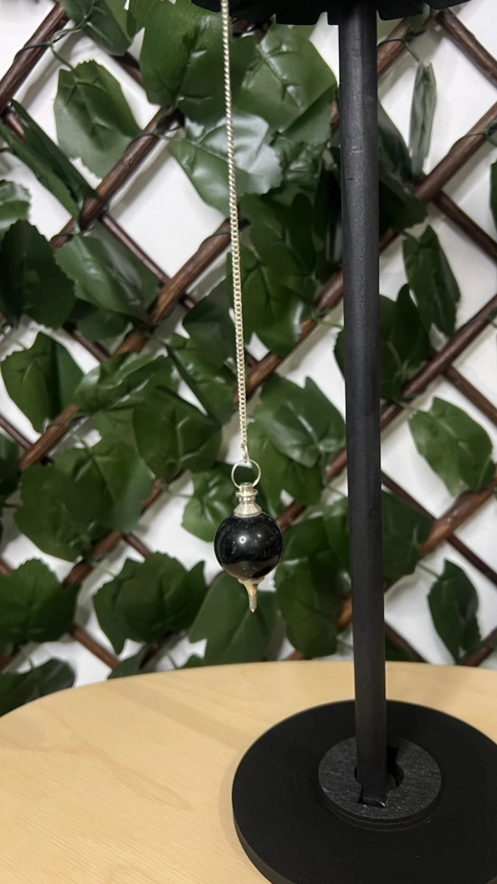 Pendule Boule Tourmaline Noire