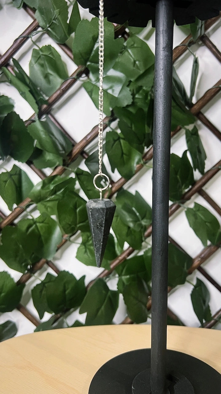 Pendule Tourmaline noire Brut