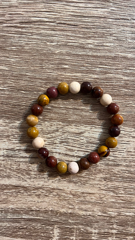 Bracelet MokaÏte - Ancrage et Confiance