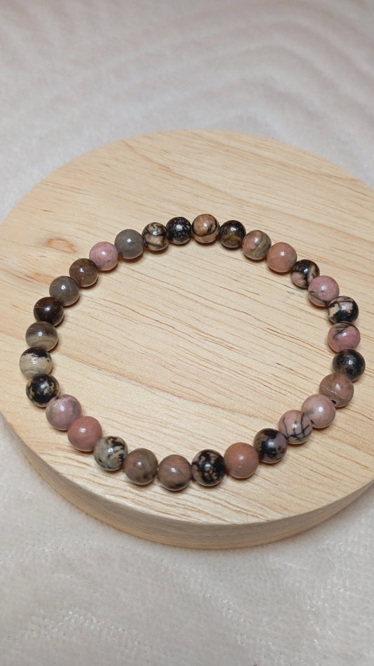 Bracelet en Rhodonite