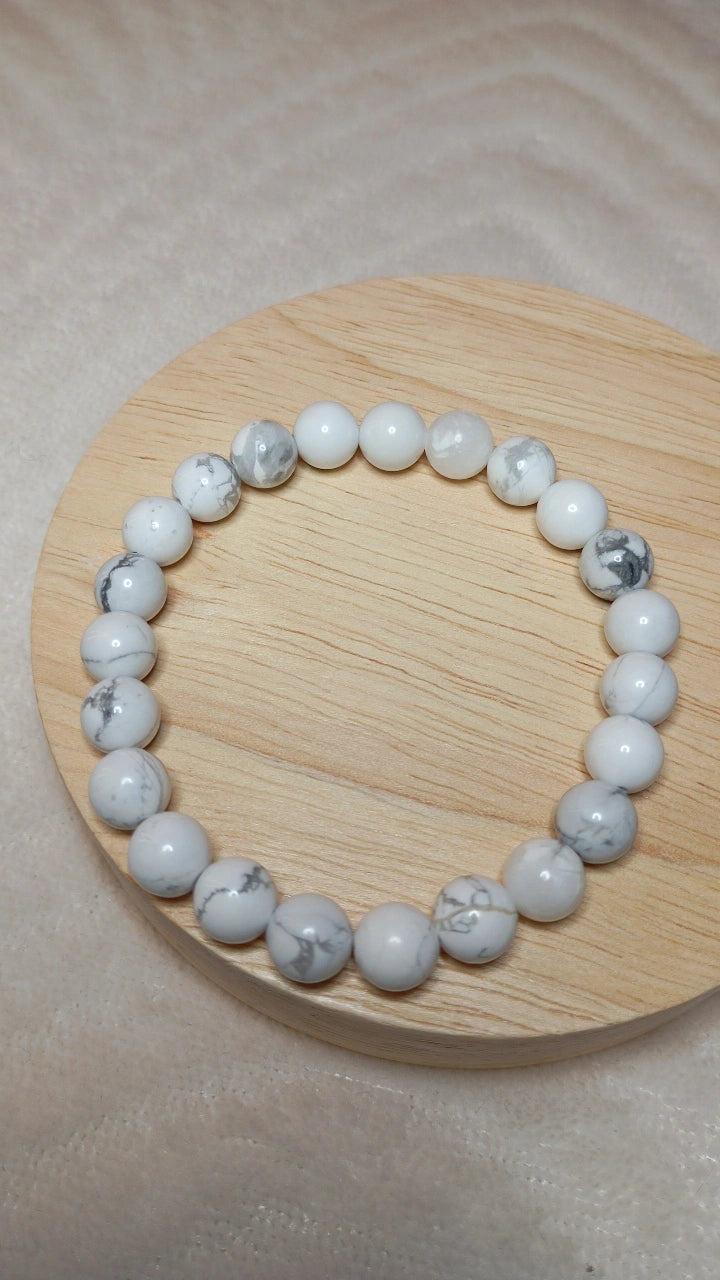 Bracelet en Howlite