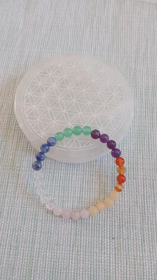 Bracelet 7 Chakras 6mm