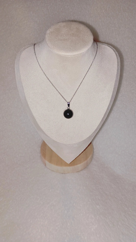 Collier Obsidienne noire