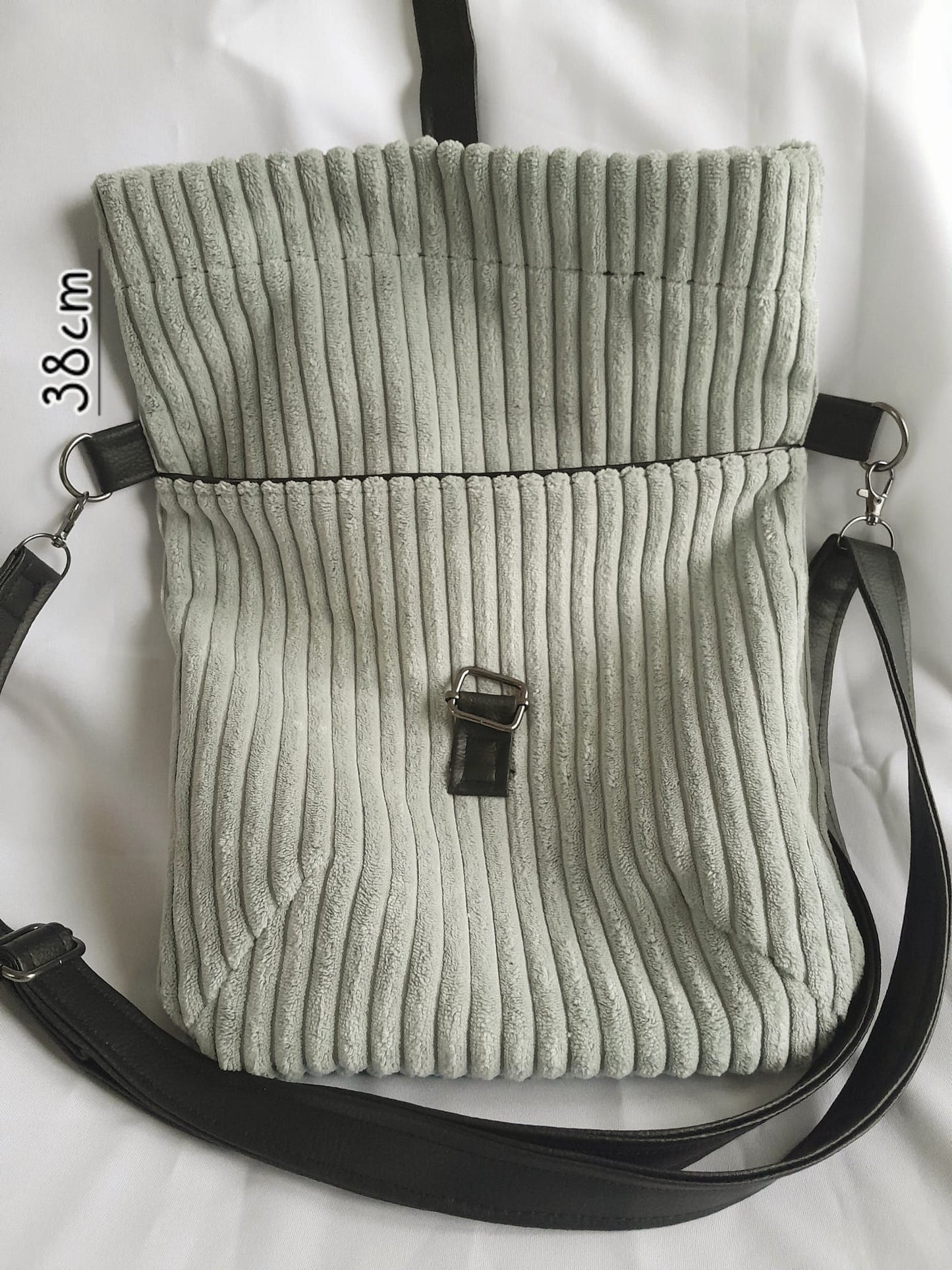 Sac Becase Velours Jade