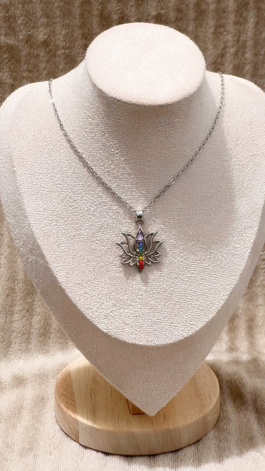 Collier Fleur de lotus